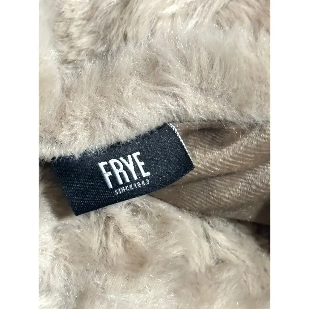 FRYE Faux Fur Throw Blanket 50 x 70